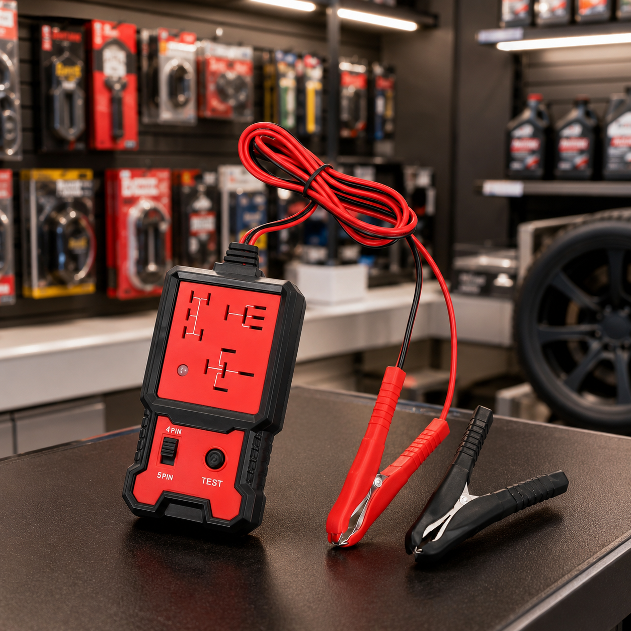 RelaiScan Pro™ – Testeur Intelligent de Relais Automobile