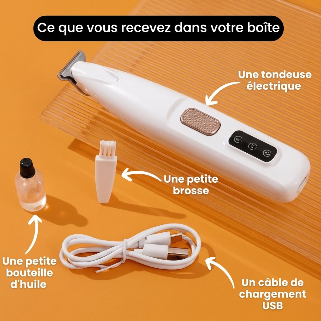 FurVexa™ – Tondeuse Anti-Nœuds pour Chat