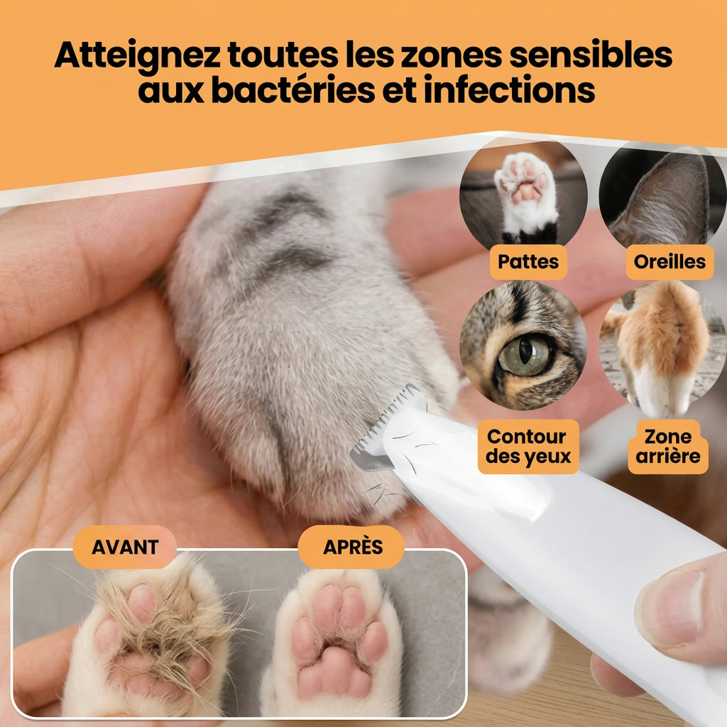 FurVexa™ – Tondeuse Anti-Nœuds pour Chat