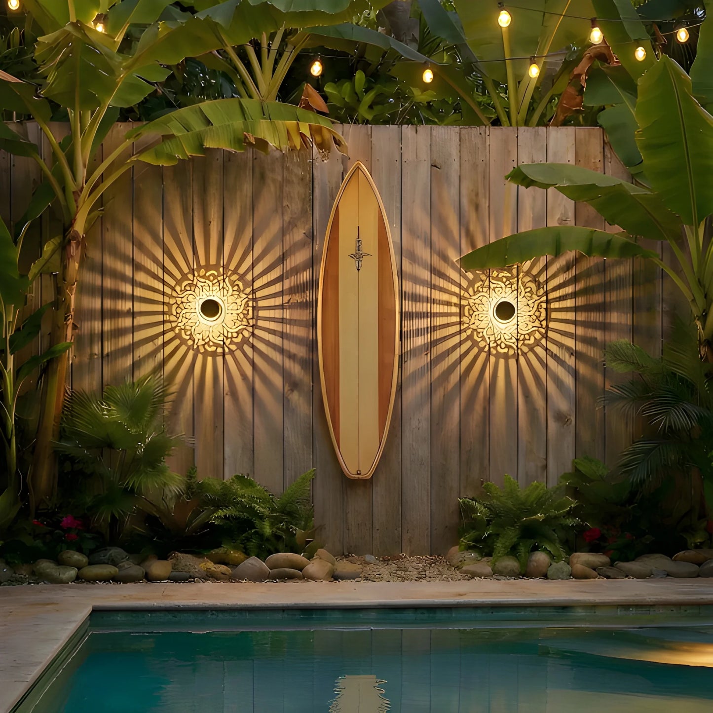 SolarGlow Bloom – Lampe Solaire Décorative Féerique