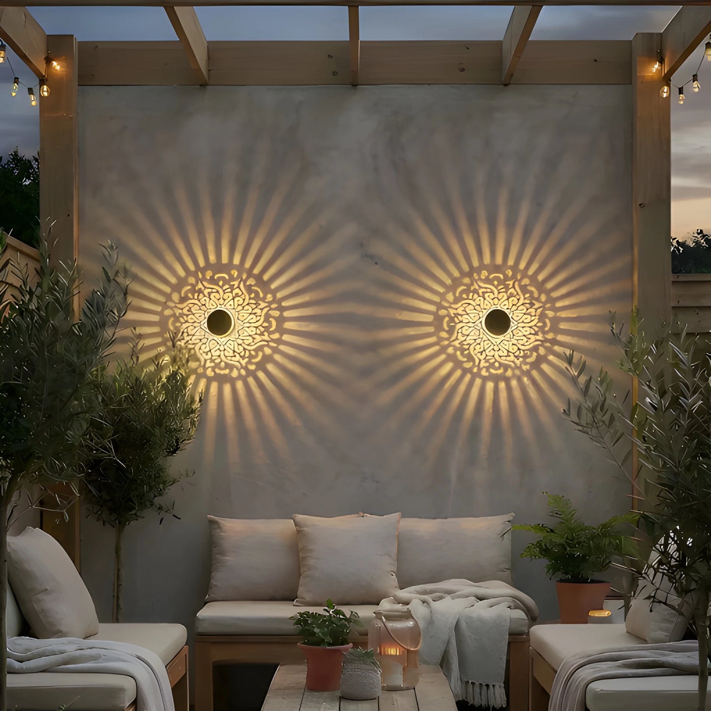 SolarGlow Bloom – Lampe Solaire Décorative Féerique