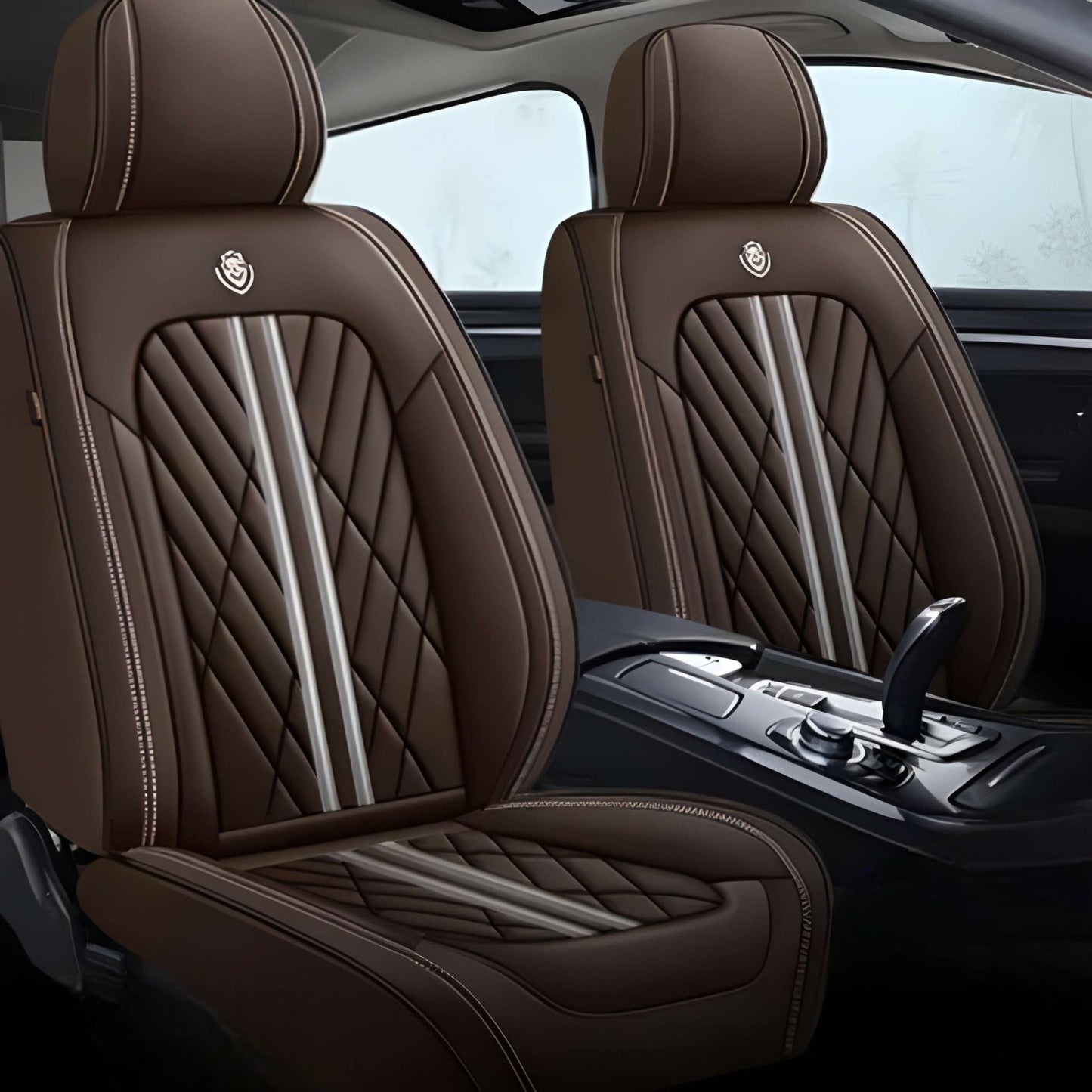 LuxDrive™ – Housses de Siège Premium.